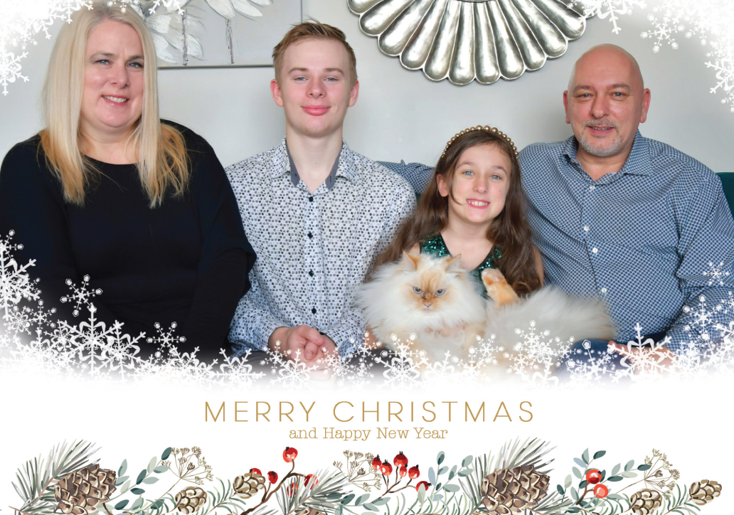 Merry Christmas from my family to yours!